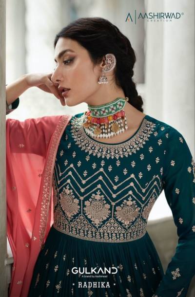 Radhika By Aashirwad Designer Partywear Salwar Kameez Collection